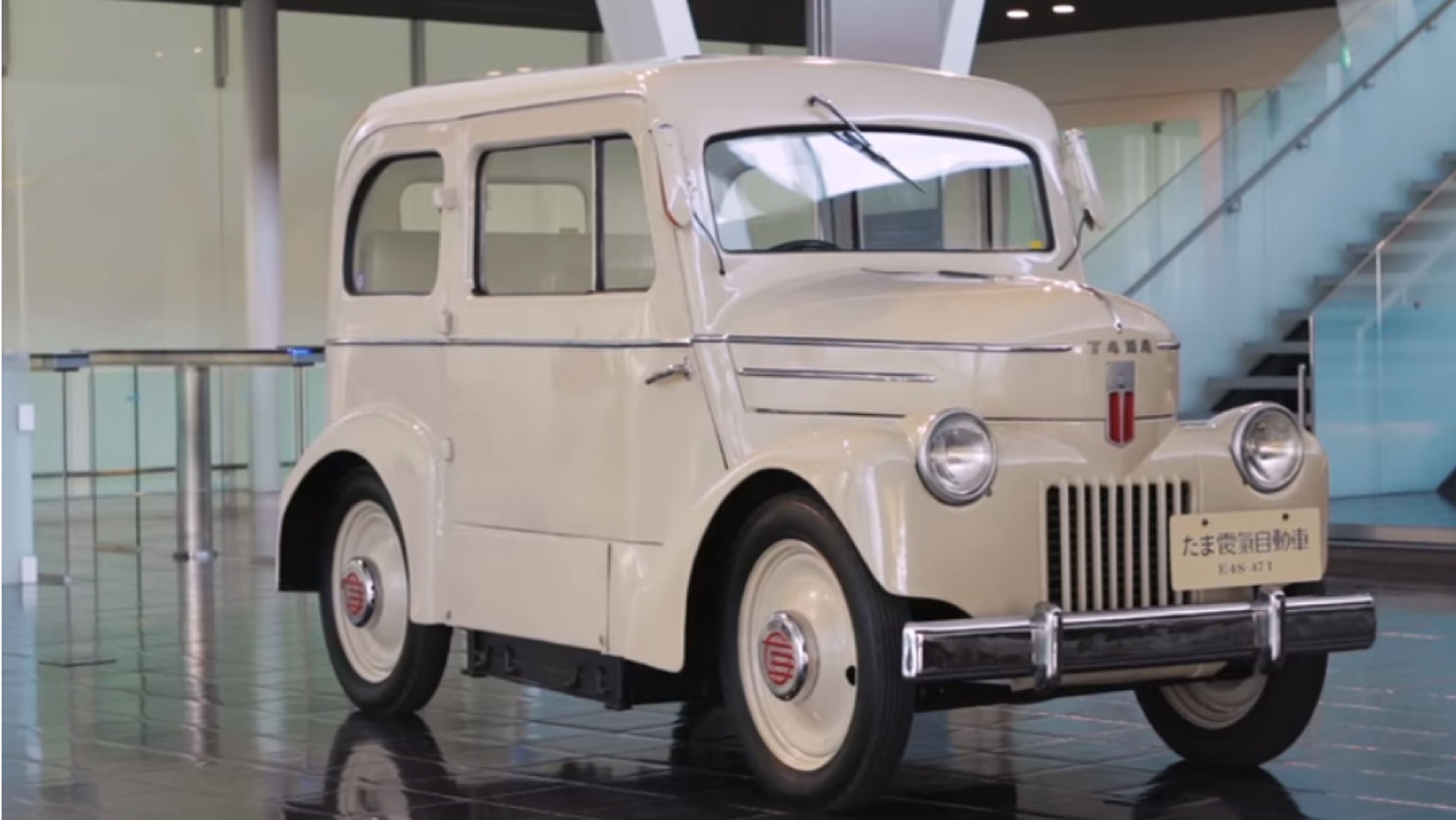 Prince Tama, el primer Nissan eléctrico de 1947