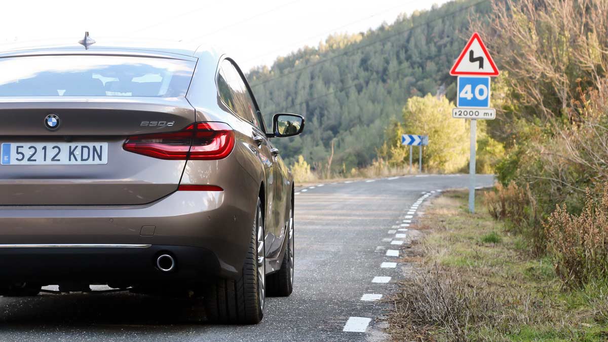 Prueba BMW Serie 6 GT curvas lujo berlina sedan premium monovolumen 630d
