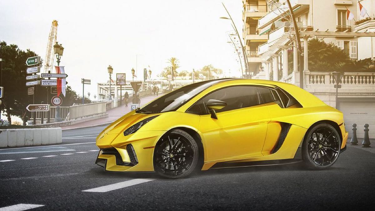 Render Lamborghini utilitario Render Lamborghini utilitario