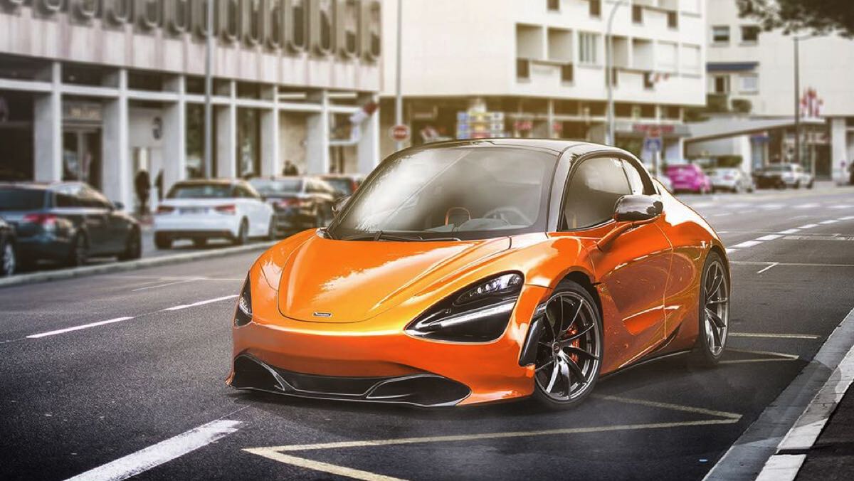 Render McLaren utilitario Render McLaren utilitario