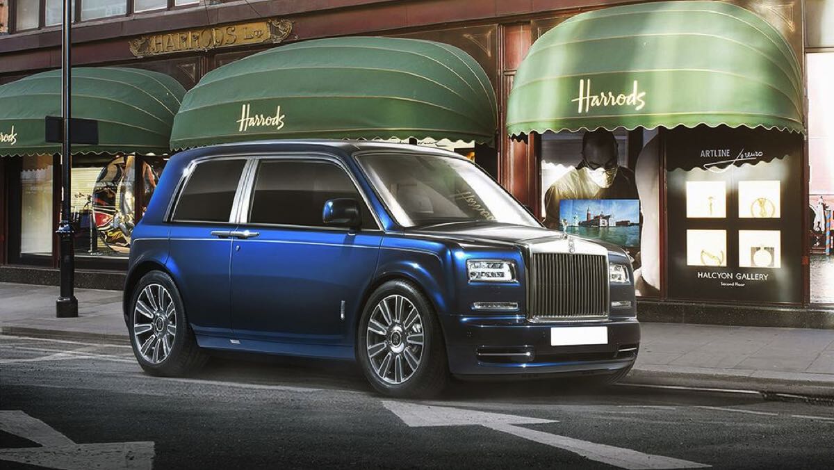 Render Rolls-Royce utilitario Render Rolls-Royce utilitario
