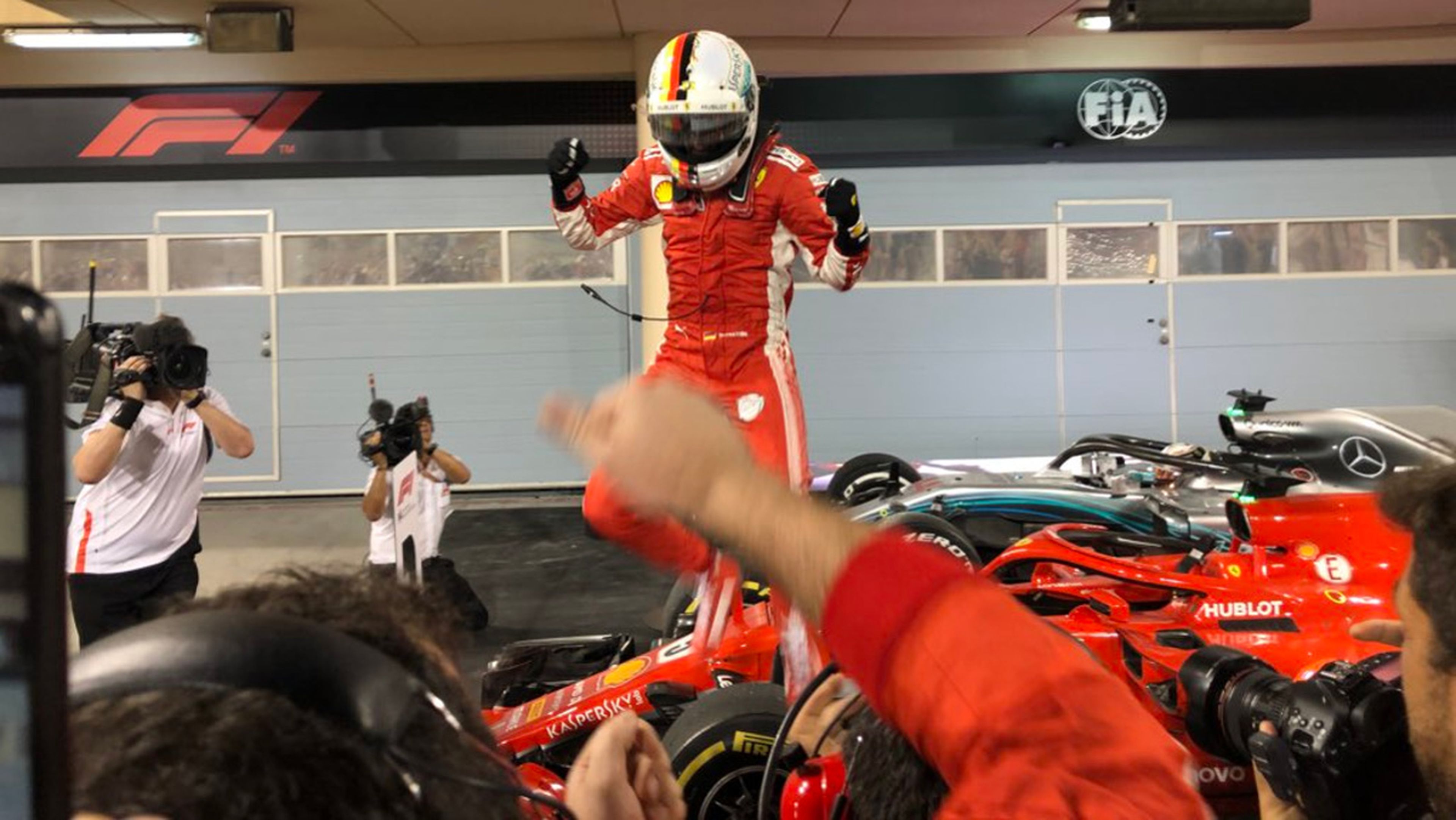 Vettel en Baréin F1 2018