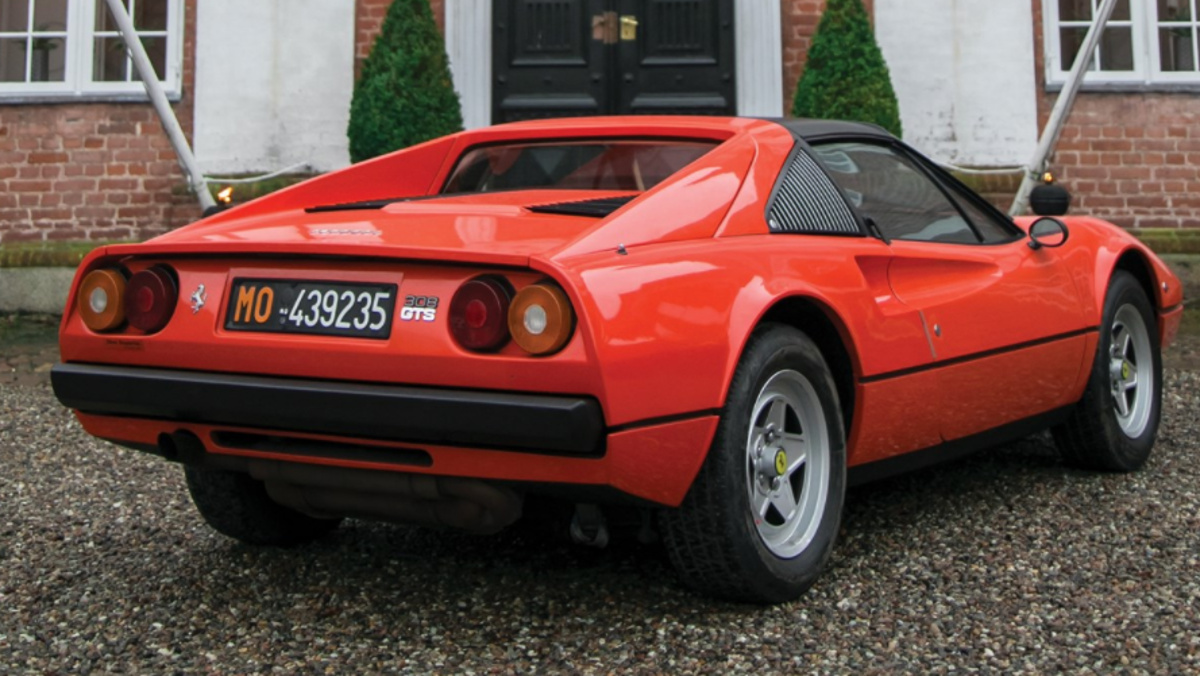 Zaga Ferrari 308 GTS de Gilles Villeneuve Zaga Ferrari 308 GTS de Gilles Villeneuve