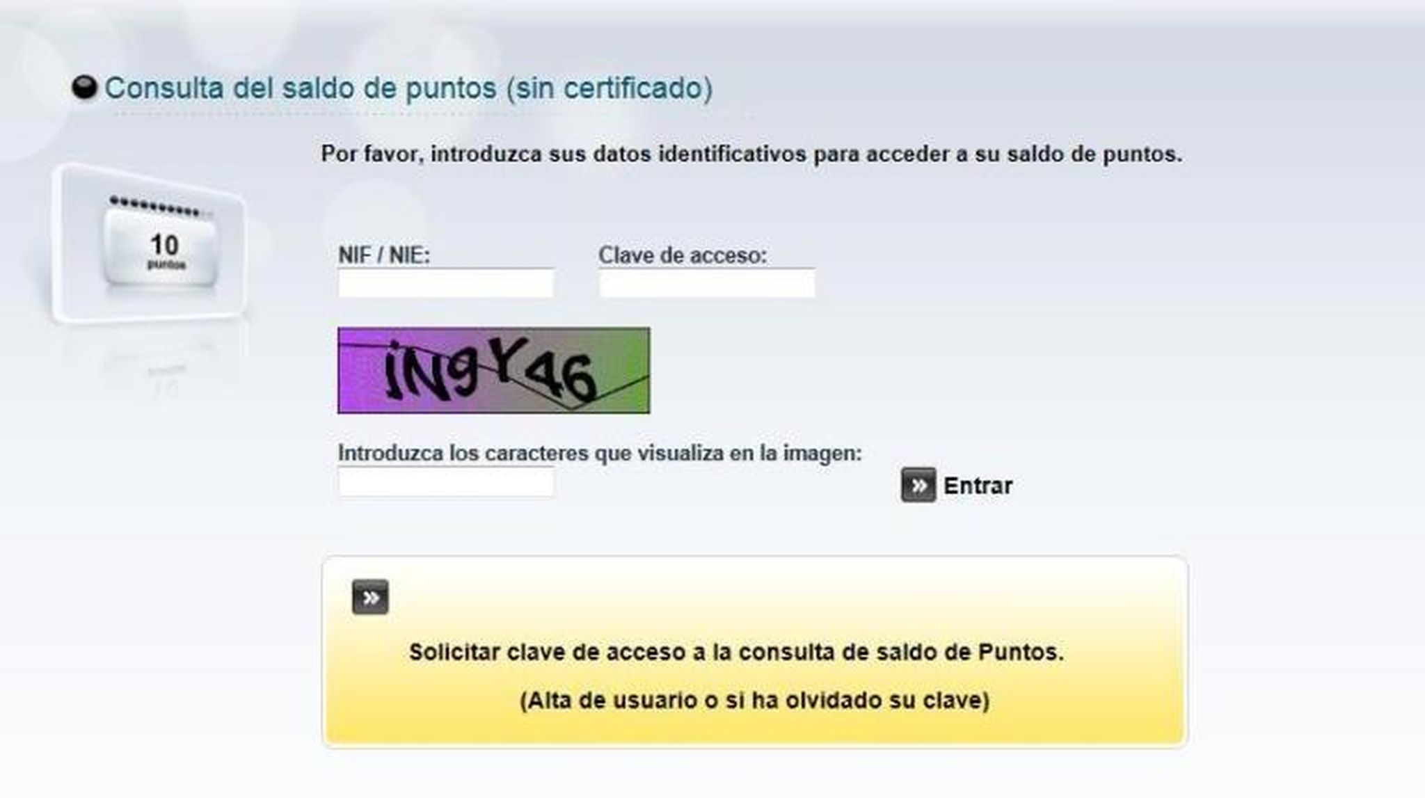 Cómo saber cuántos puntos DGT tienes