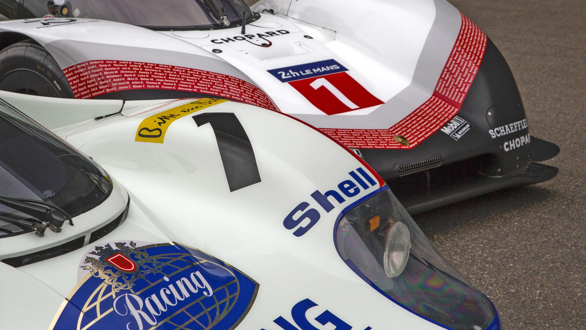 Detalles del Porsche 956 y 919 en Nurburgring Detalles del Porsche 956 y 919 en Nurburgring