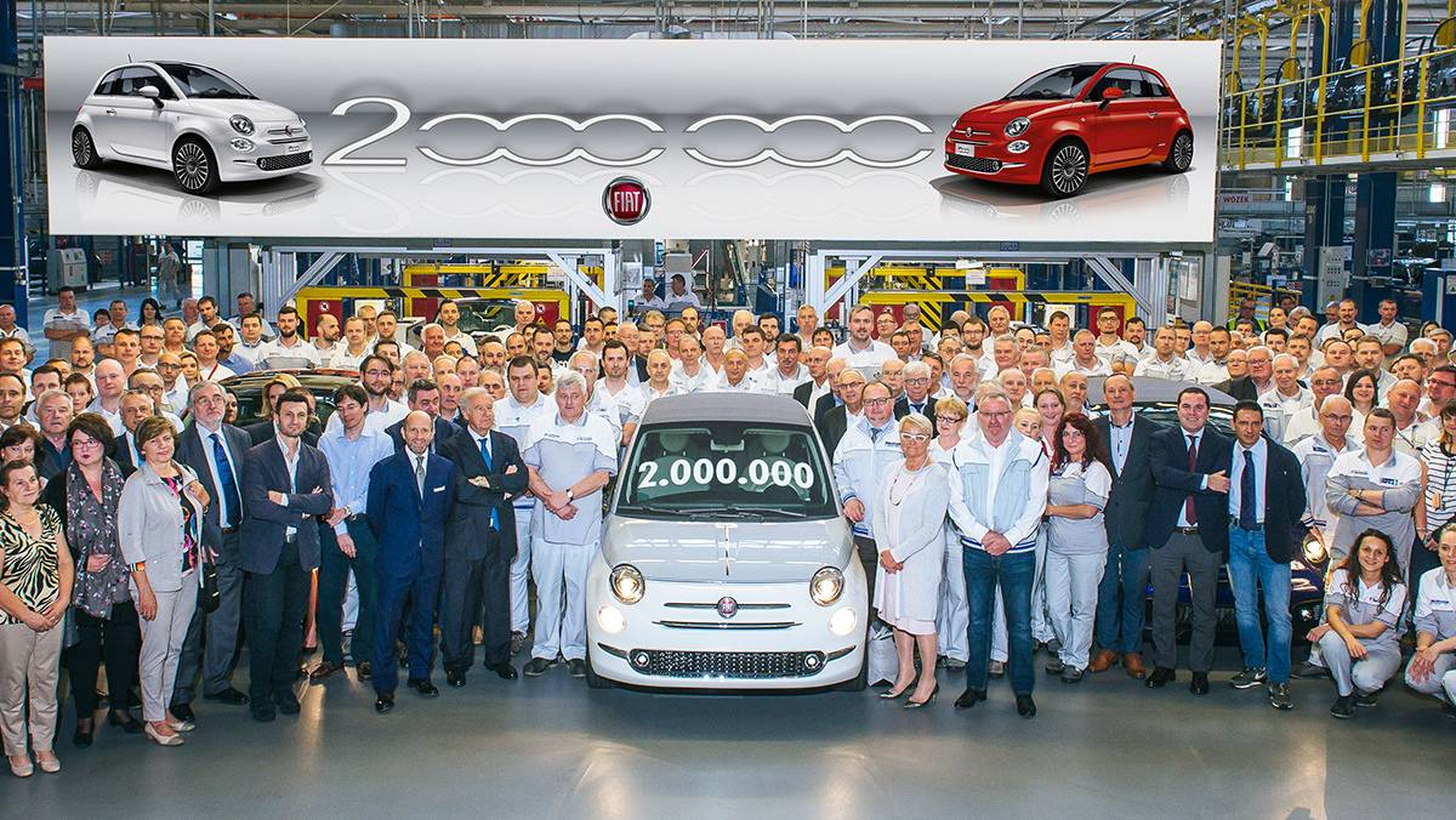 Fiat 500 dos millones