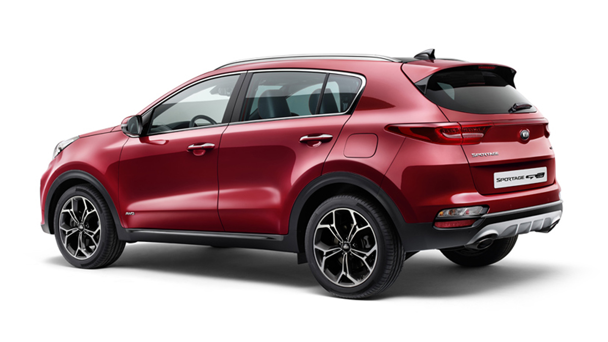 Kia Sportage 2018 trasera Kia Sportage 2018 trasera