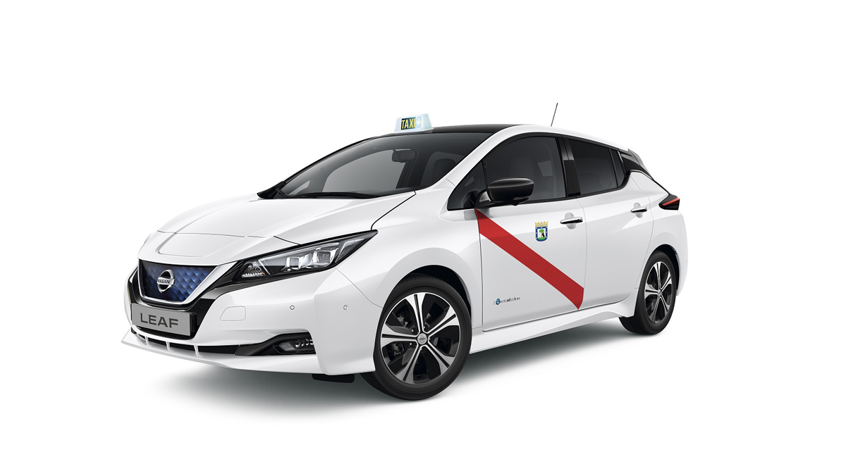 Nissan Leaf taxi Madrid Nissan Leaf taxi Madrid