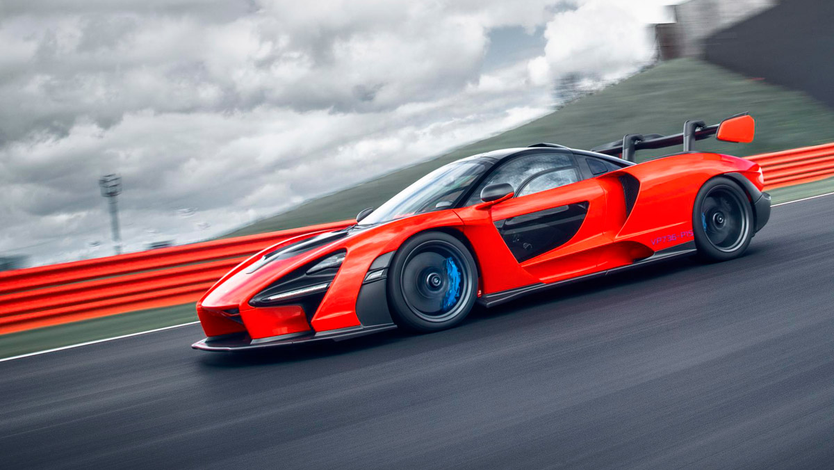 Prueba McLaren Senna (curva) Prueba McLaren Senna (curva)