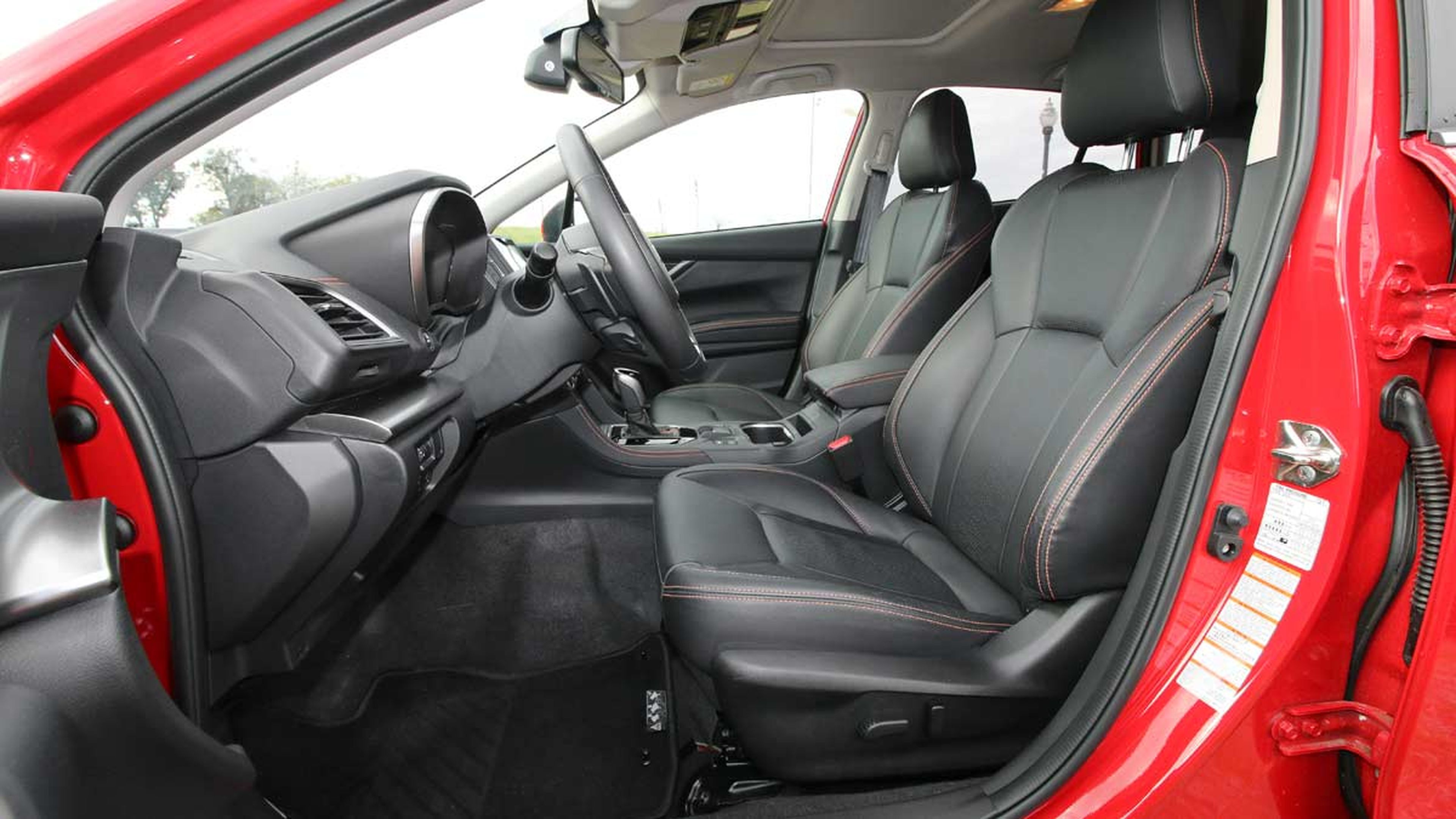 Prueba Subaru XV 2018 asientos