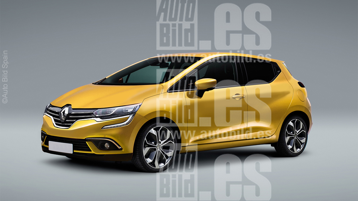 Renault Clio 2019 render 2 Renault Clio 2019 render 2