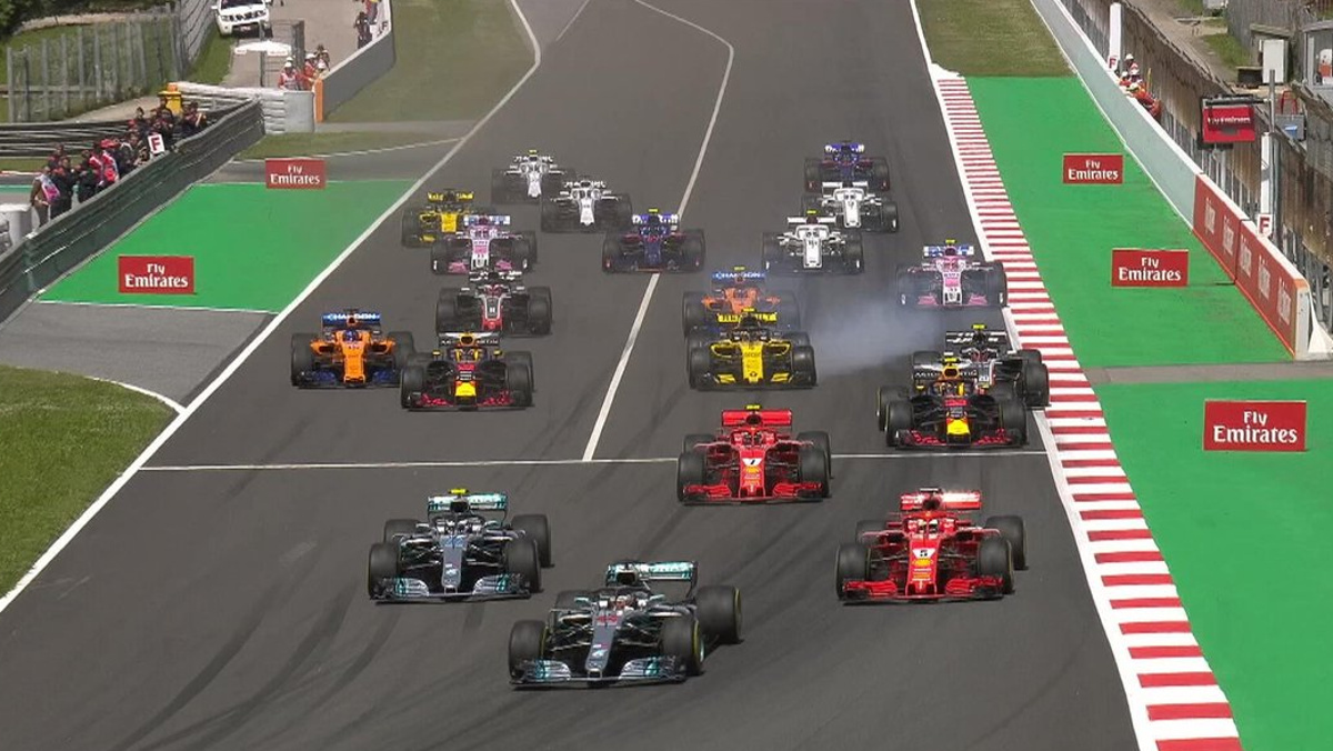 Salida GP España F1 2018 Salida GP España F1 2018