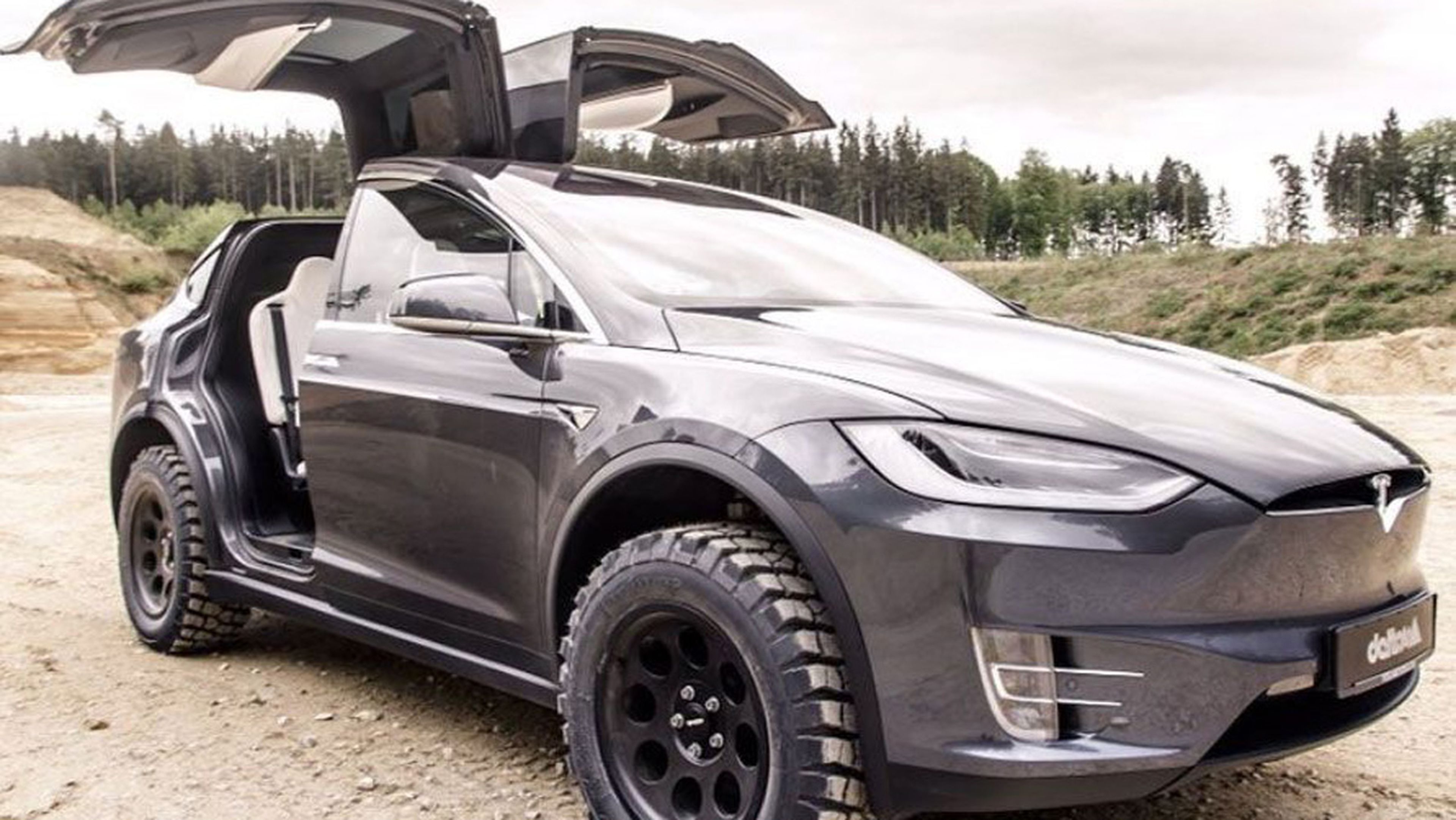 El Tesla Model X recibe el kit 'off-road' definitivo