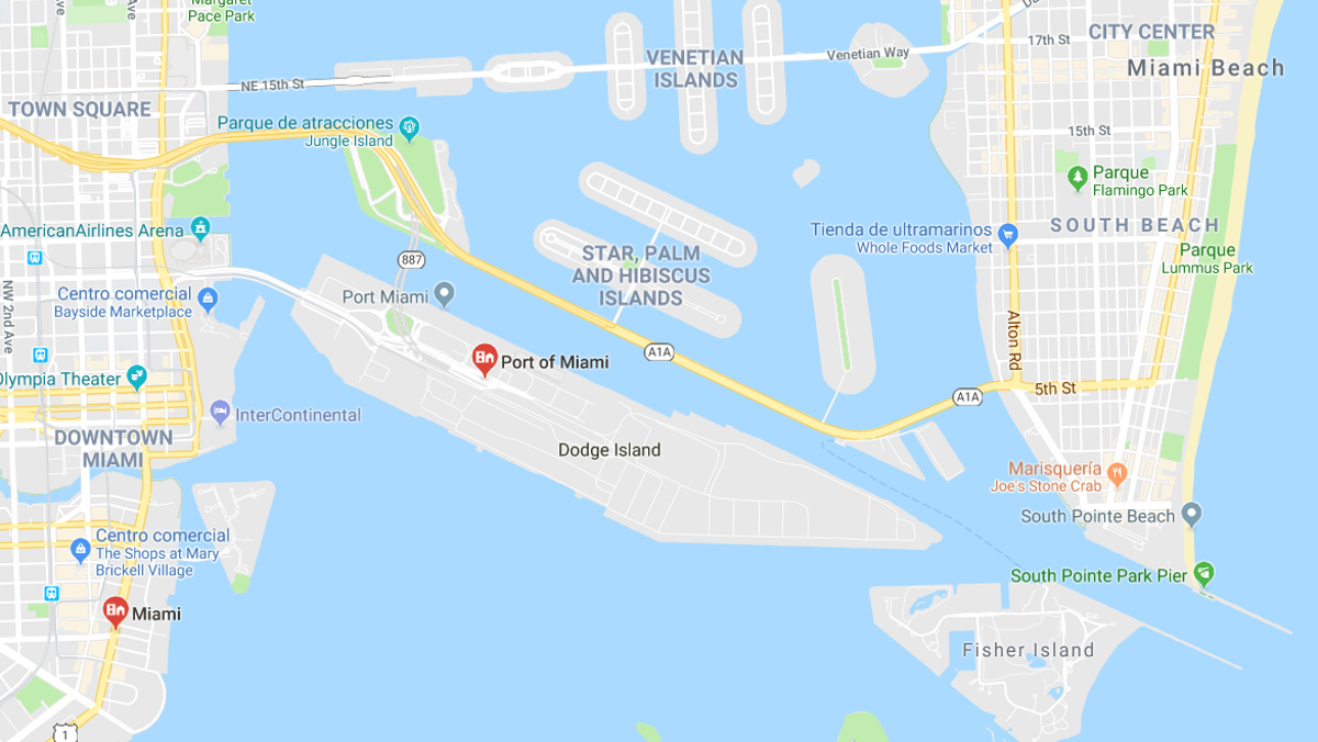 Trazado GP Miami F1 Trazado GP Miami F1