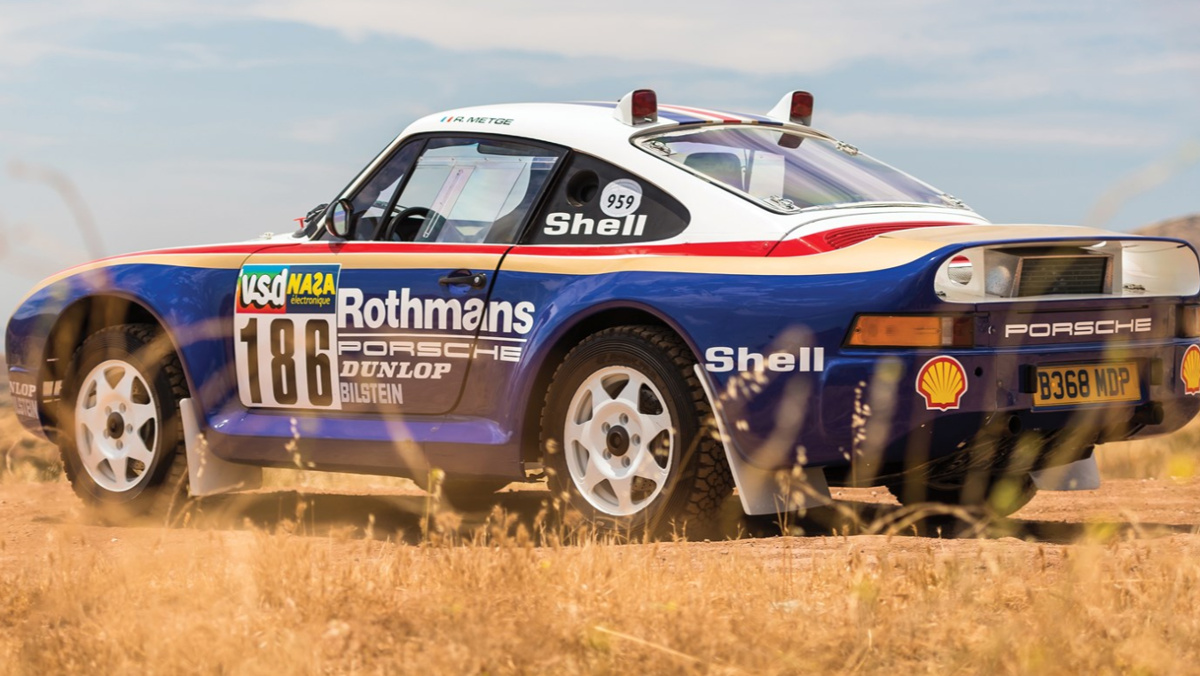 Así es el Porsche 959 del Rally París Dakar 1985 Así es el Porsche 959 del Rally París Dakar 1985