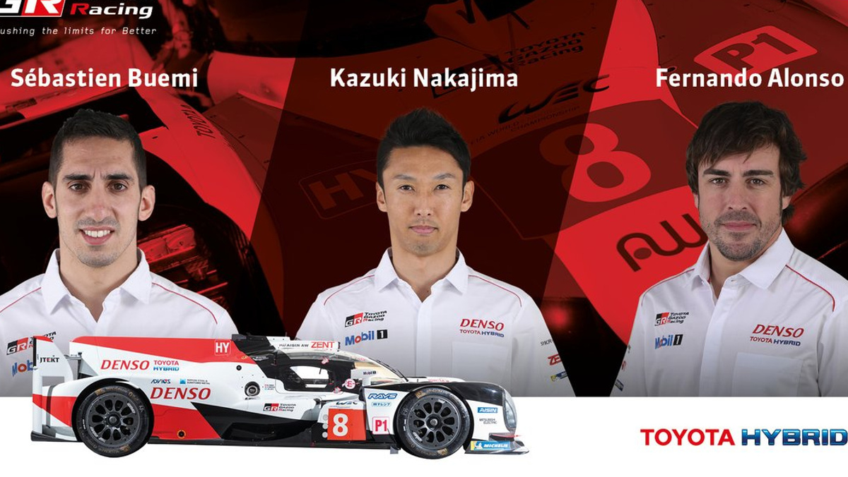 Coche 8 Toyota Le Mans 2018 Coche 8 Toyota Le Mans 2018