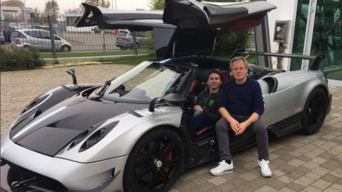 Los coches de Jorge Lorenzo: Pagani Huayra BC Los coches de Jorge Lorenzo: Pagani Huayra BC