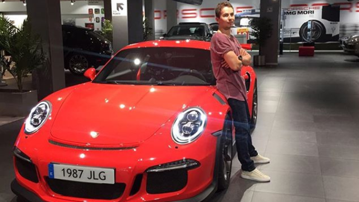 Los coches de Jorge Lorenzo Porsche GT3 RS Los coches de Jorge Lorenzo GT3 RS