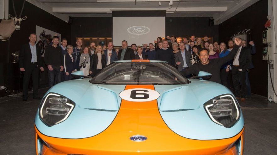 Ford GT silla ruedas Nürbrugring Ford GT Jason Watt Nürbrugring