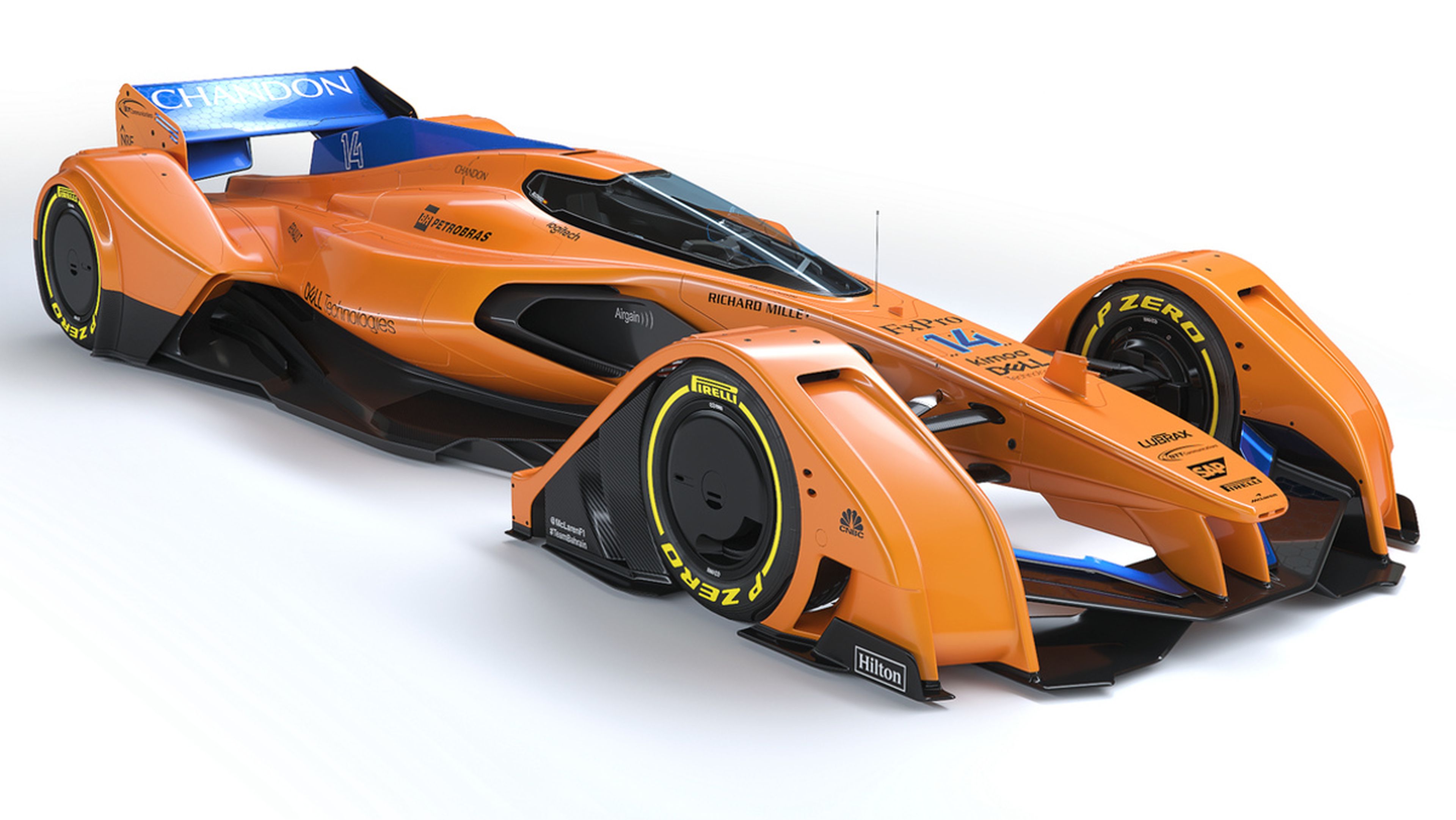 McLaren X2, el futuro monoplaza inglés ya está aquí