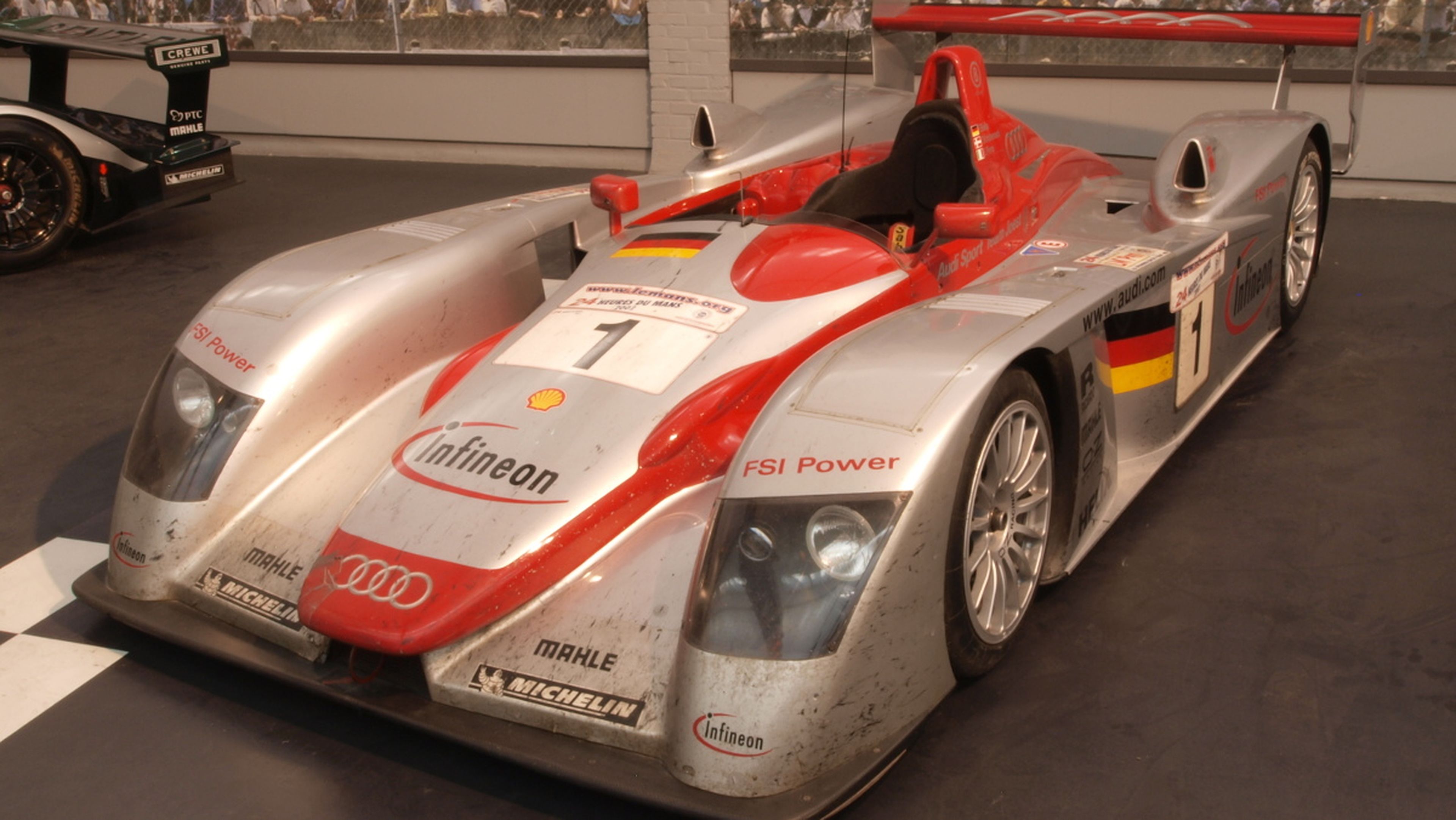 Los mejores coches de las 24 Horas de Le Mans Audi R8 Le Mans 2002