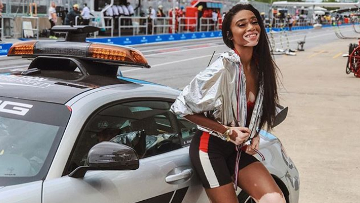 La modelo 'de bandera' en Canadá F1 2018 La modelo 'de bandera' en Canadá F1 2018
