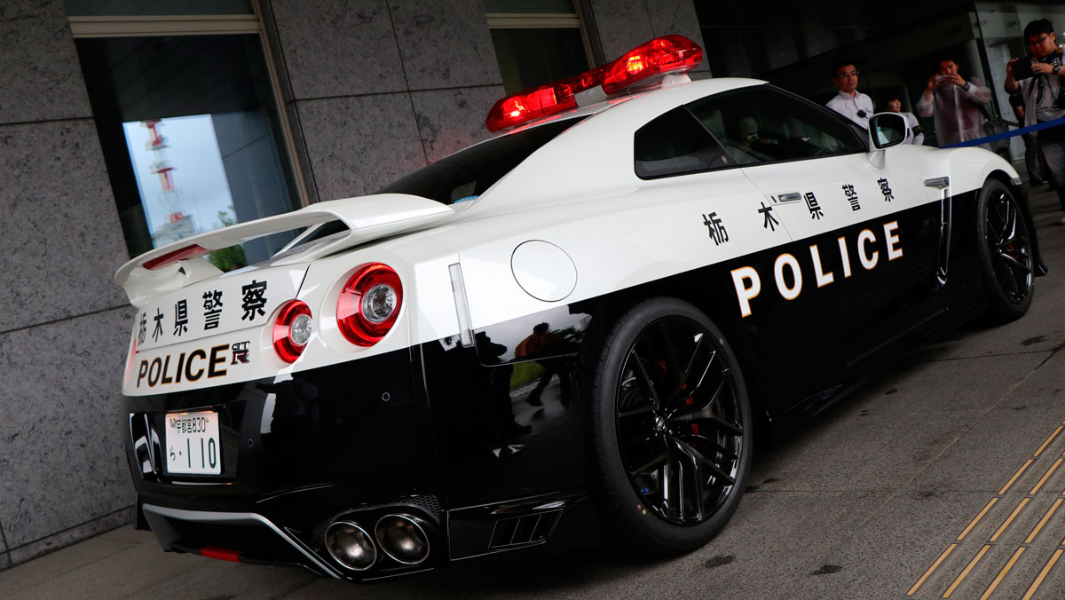 Nissan GT-R Policía de Japón Nissan GT-R Policía de Japón