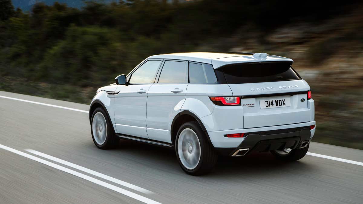 Range Rover Evoque 2019 trasera todoterreno lujo suv compacto premium