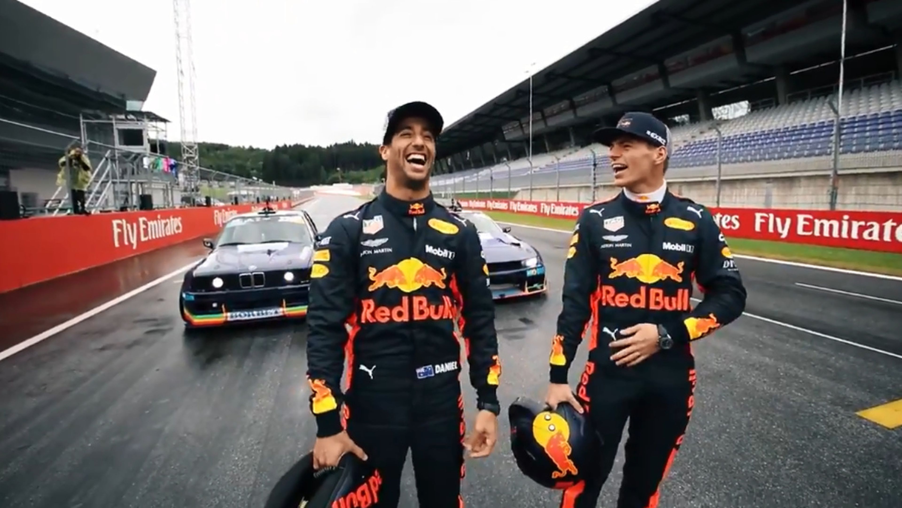 Ricciardo y Verstappen, los 'drifting brothers'