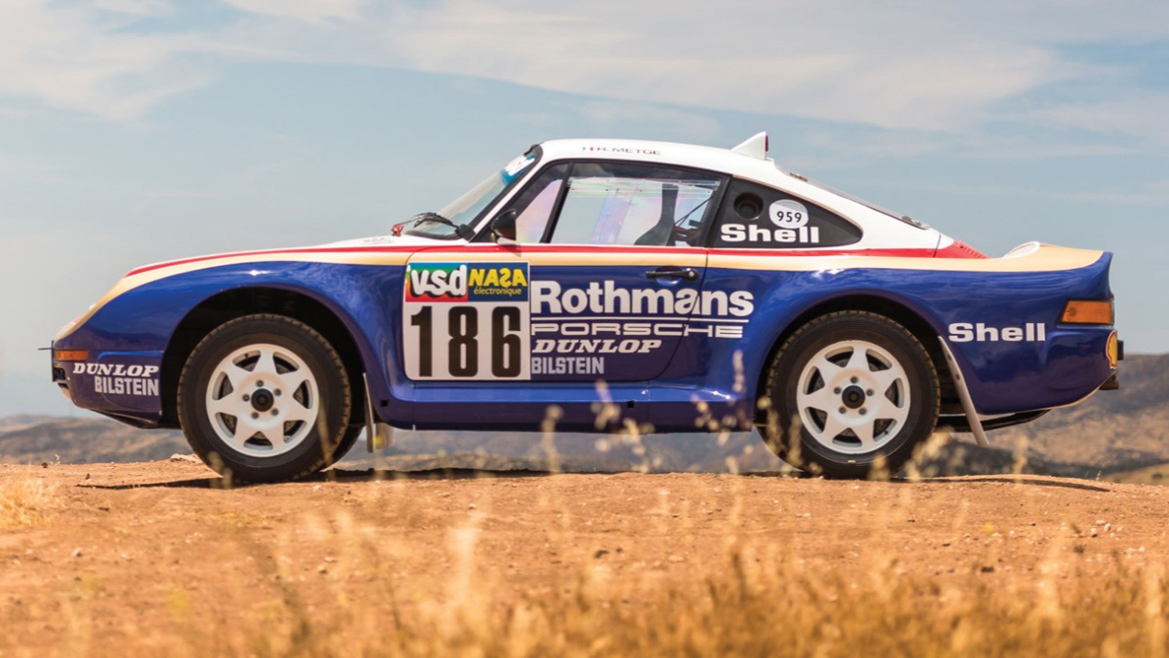 Se subasta Porsche 959 Rallye París-Dakar 1985