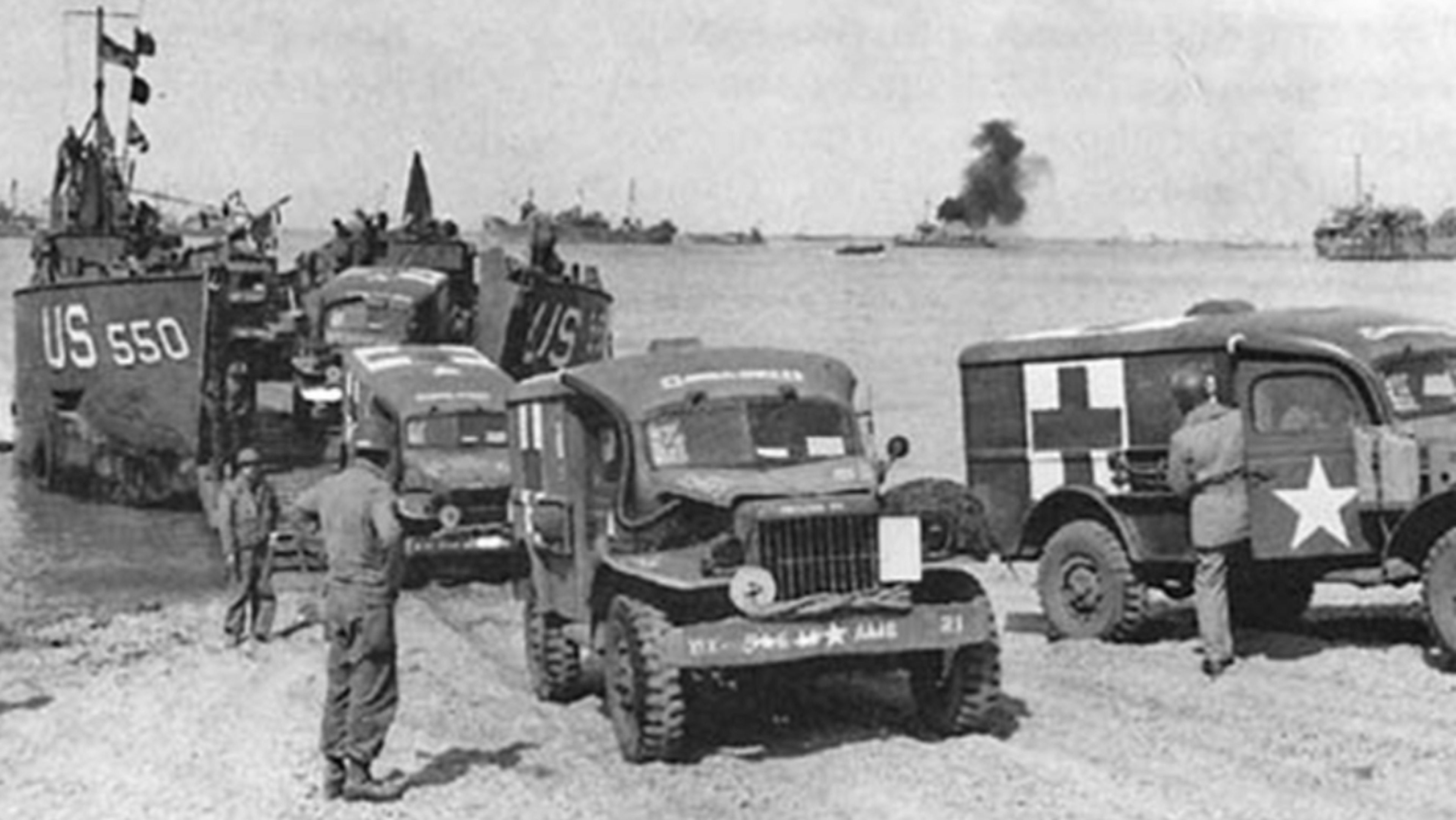 Los vehículos del Desembarco de Normandía