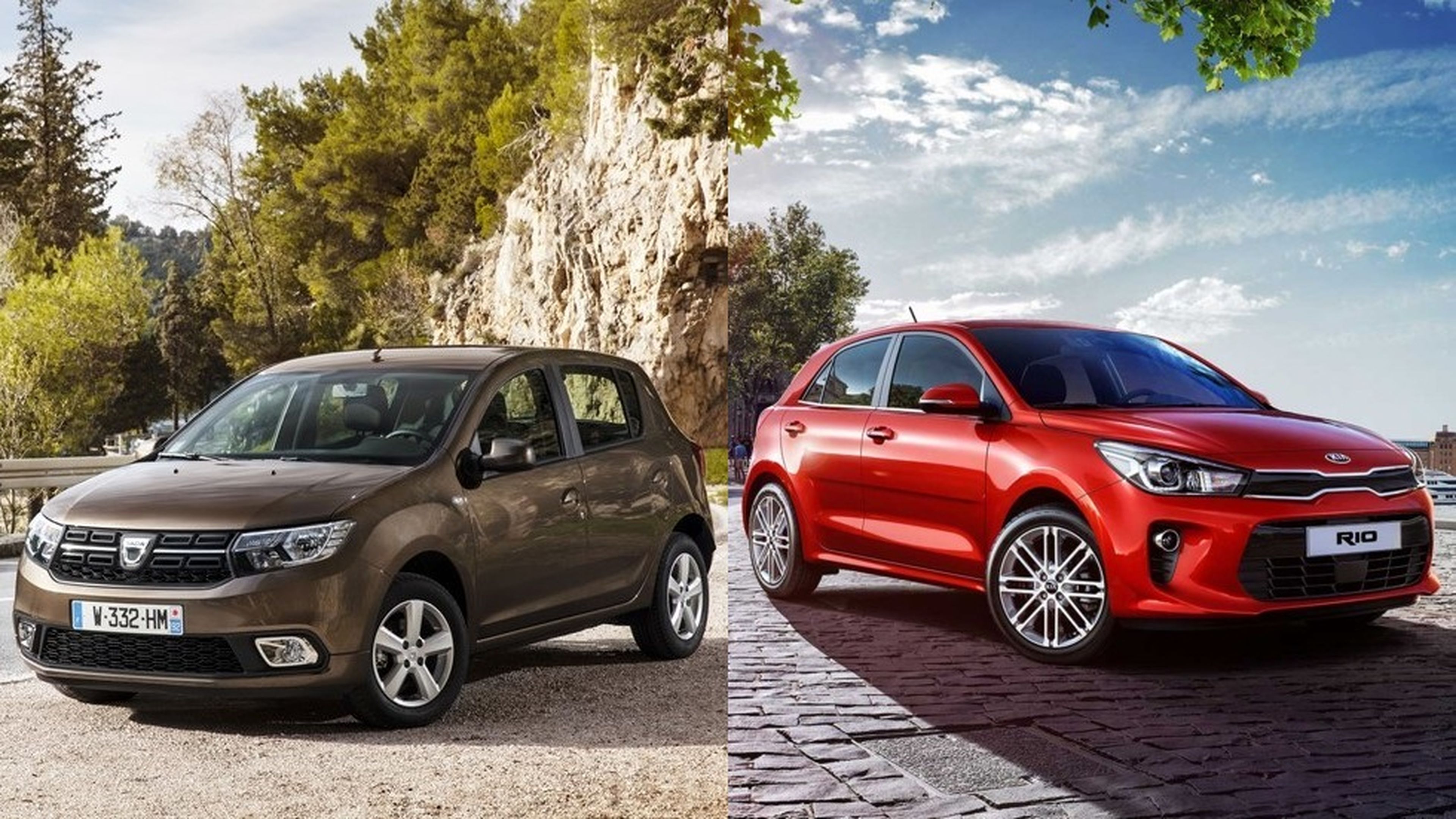 ¿Cuál comprar: Dacia Sandero o Kia Rio?