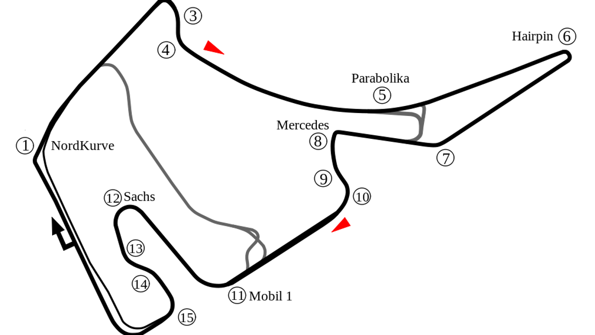 Datos más importantes del GP Alemania F1 2018: Hockenheimring Datos más importantes del GP Alemania F1 2018: Hockenheimring