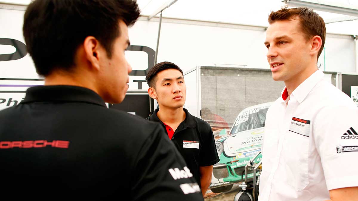 Earl Bamber Porsche Supercup Earl Bamber Porsche Supercup