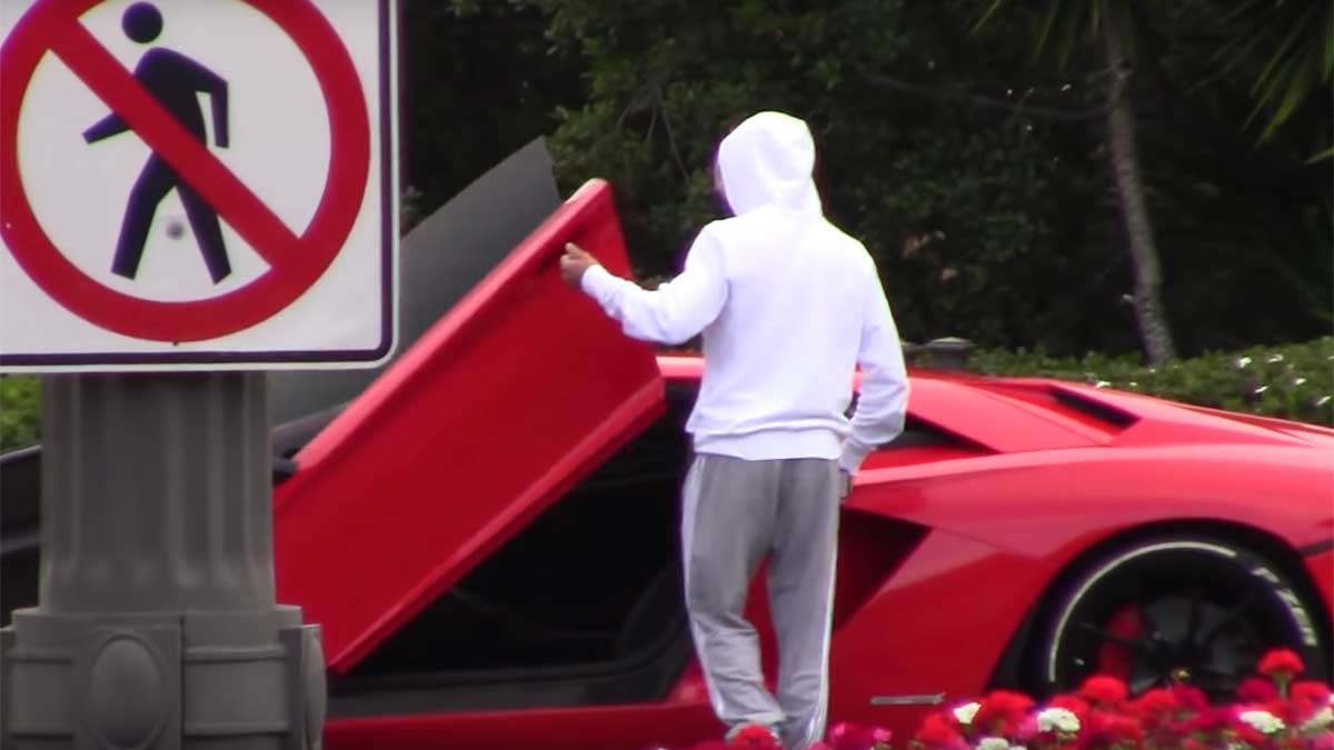 Este es el nuevo juguete de Justin Bieber: ¡un Lamborghini Aventador S! |  