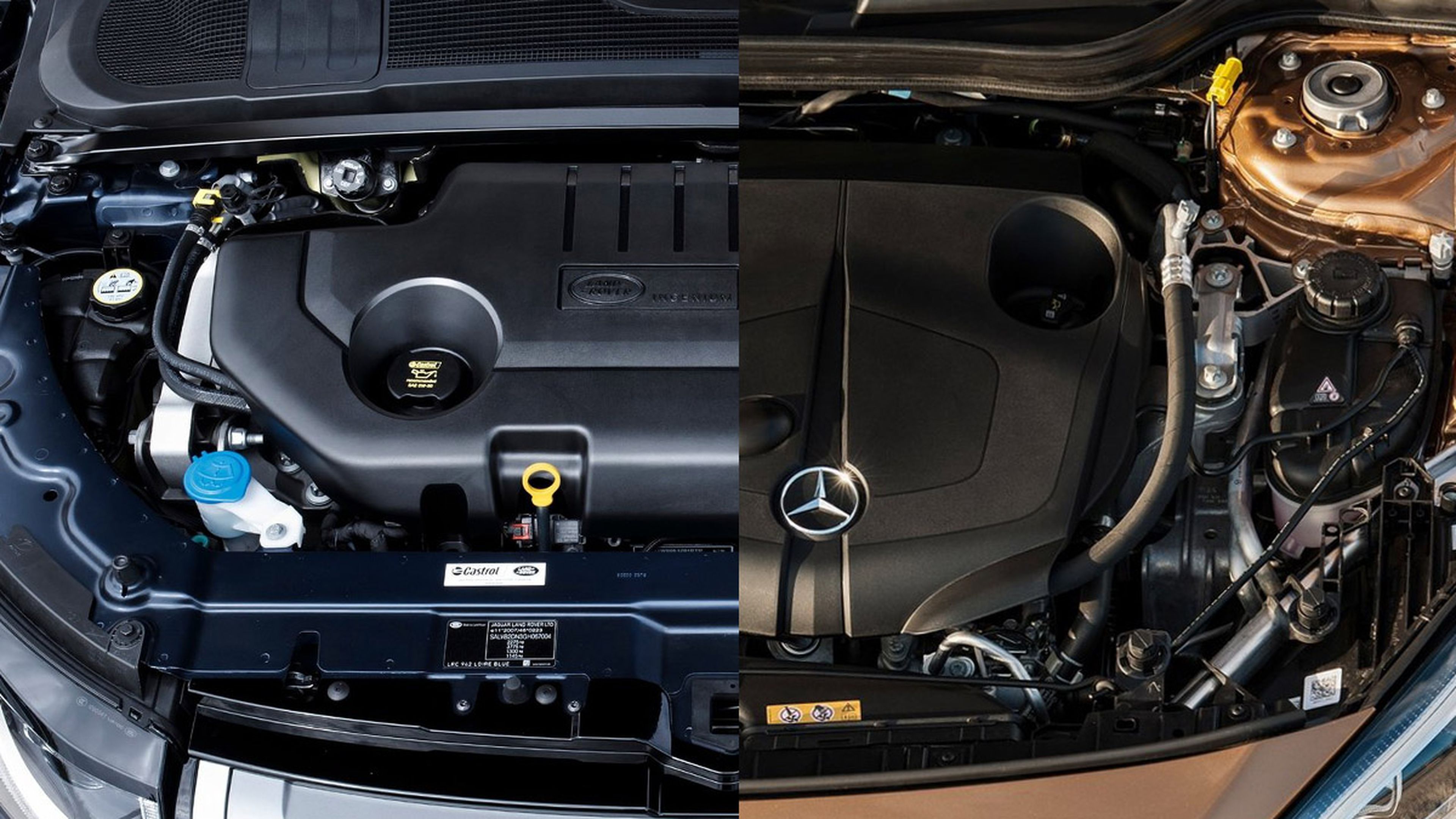 ¿Mercedes GLA o Range Rover Evoque?