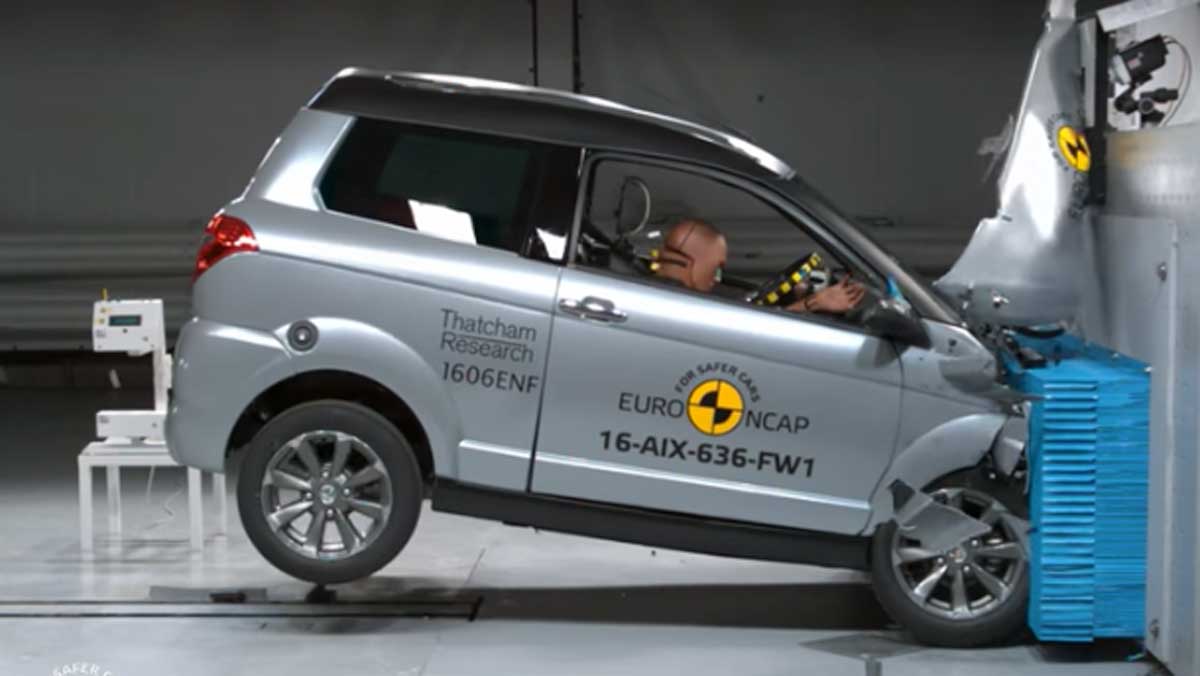 Microcoche EuroNCAP Microcoche EuroNCAP