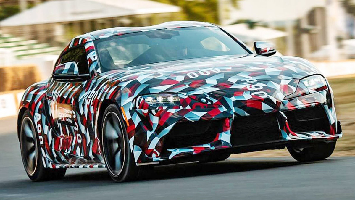 El nuevo Toyota Supra en Goodwood El nuevo Toyota Supra en Goodwood