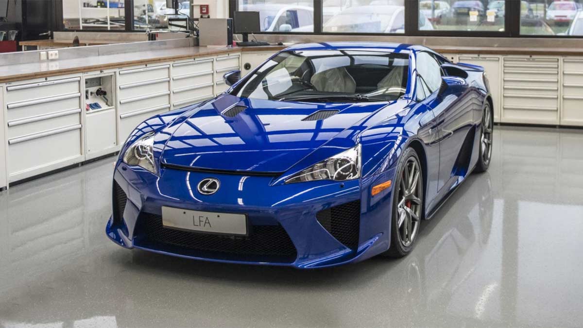 Revisión Lexus LFA deportivo taller averia lujo altas prestaciones