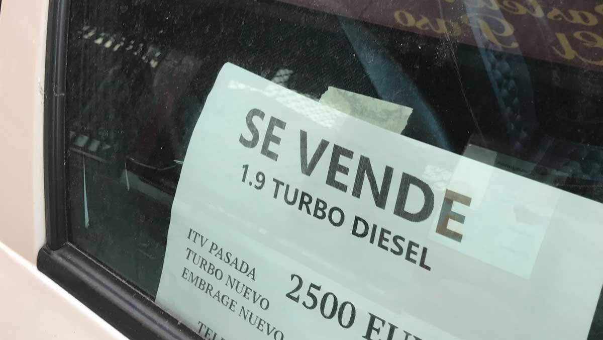 Venta de coche diésel Venta de coche diésel