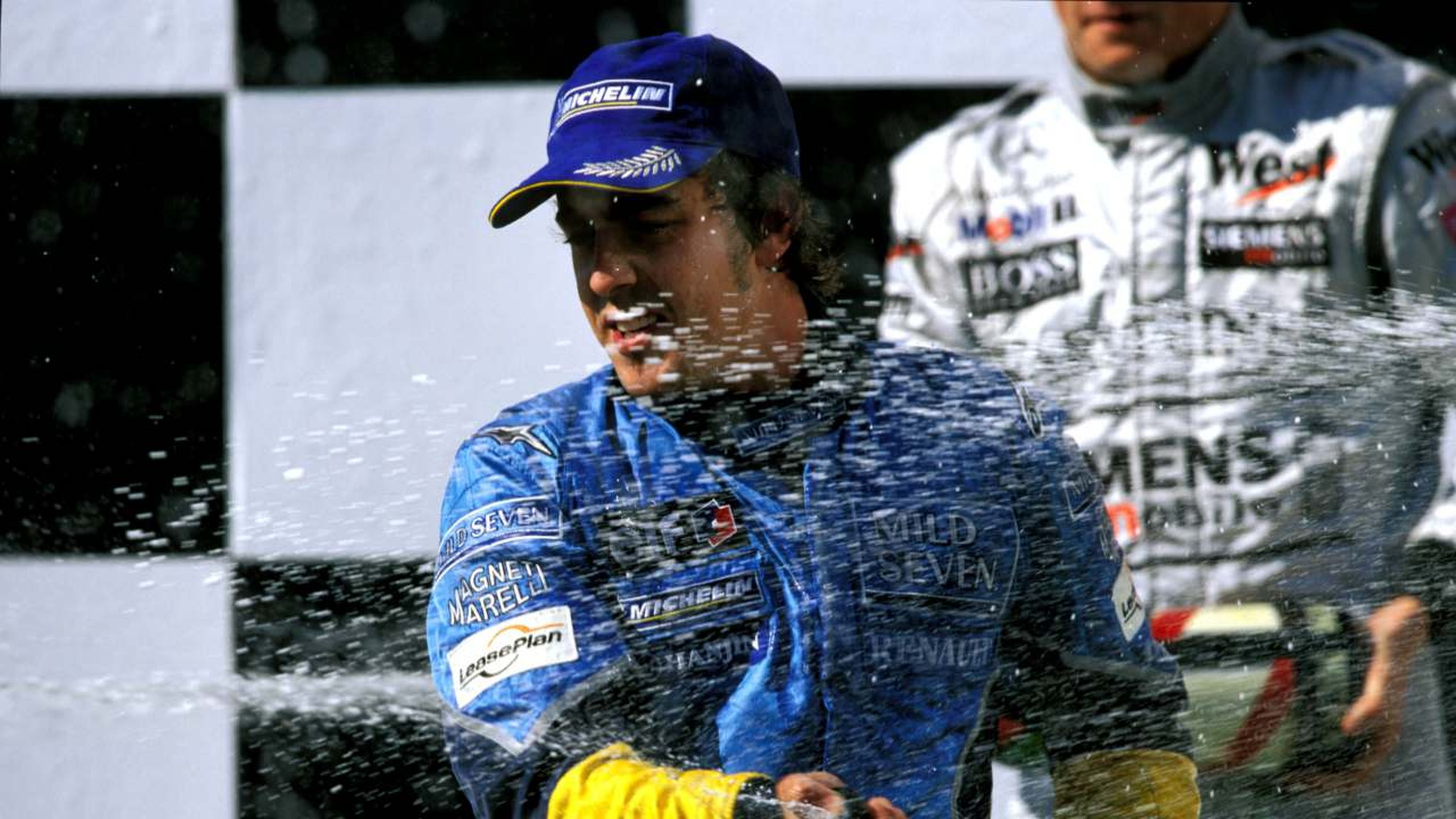 Alonso en el GP Hungría 2003