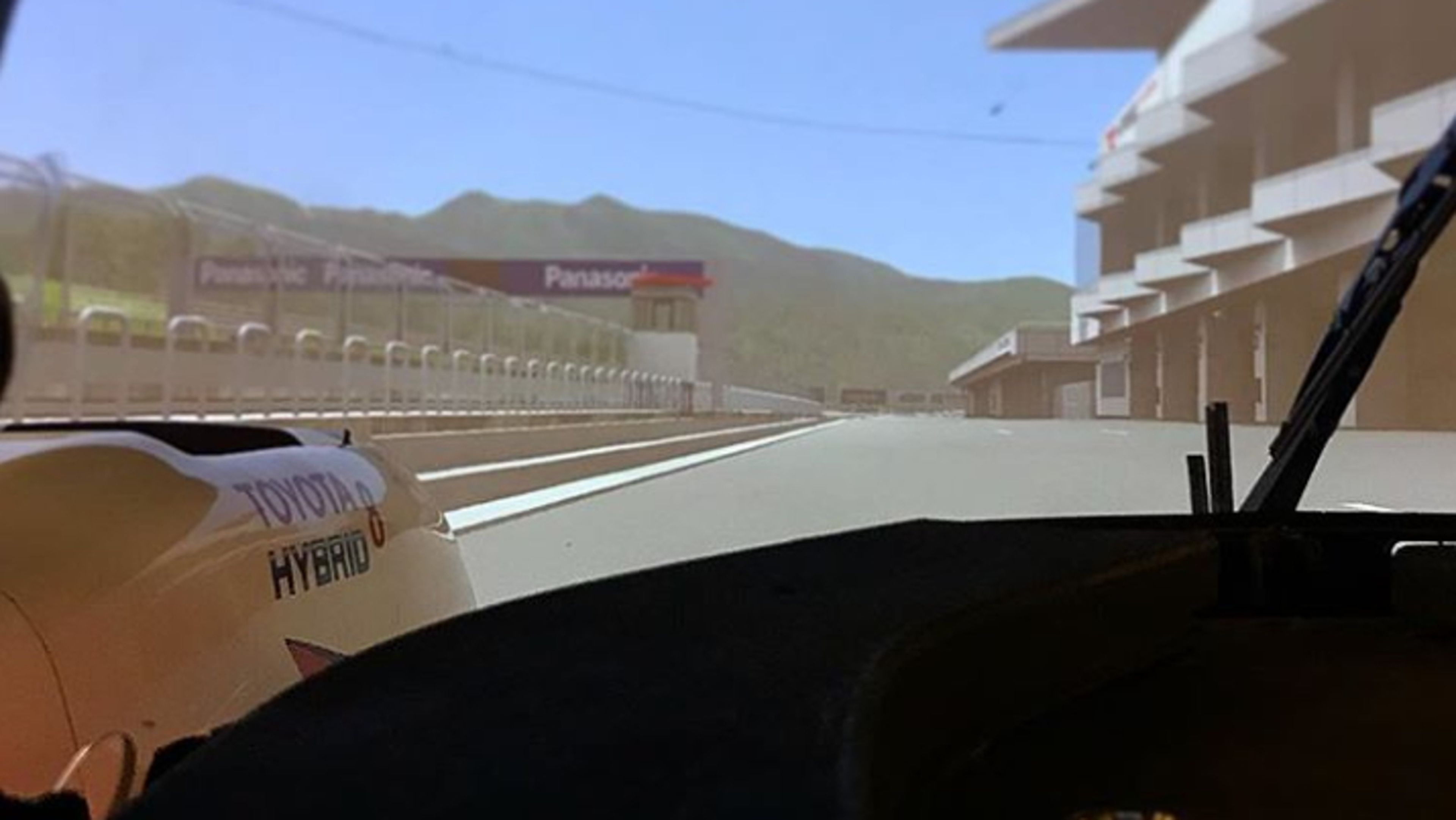 Alonso, en el simulador de Toyota-WEC