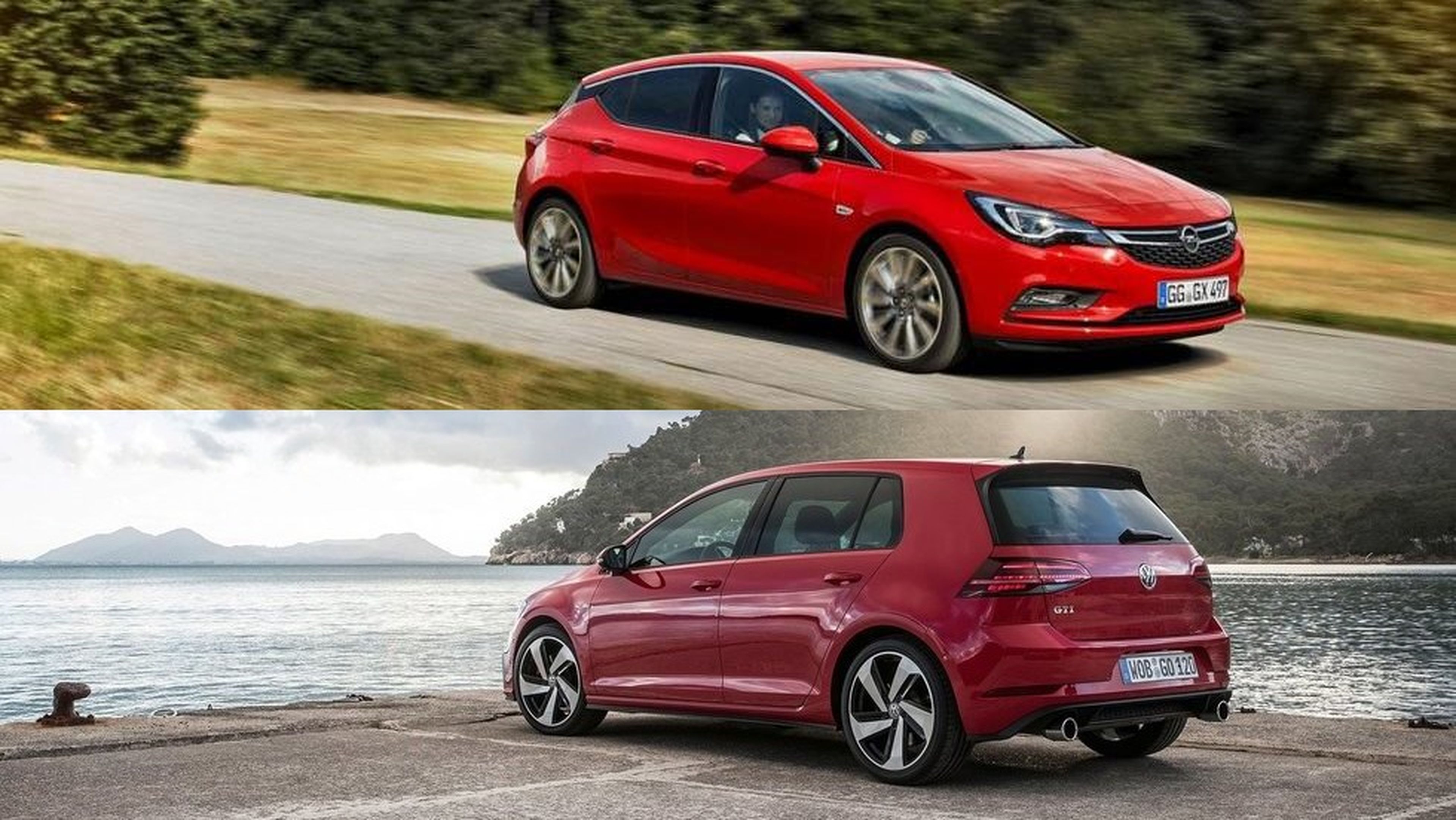 Cuál comprar: Opel Astra GSi o Volkswagen Golf GTI