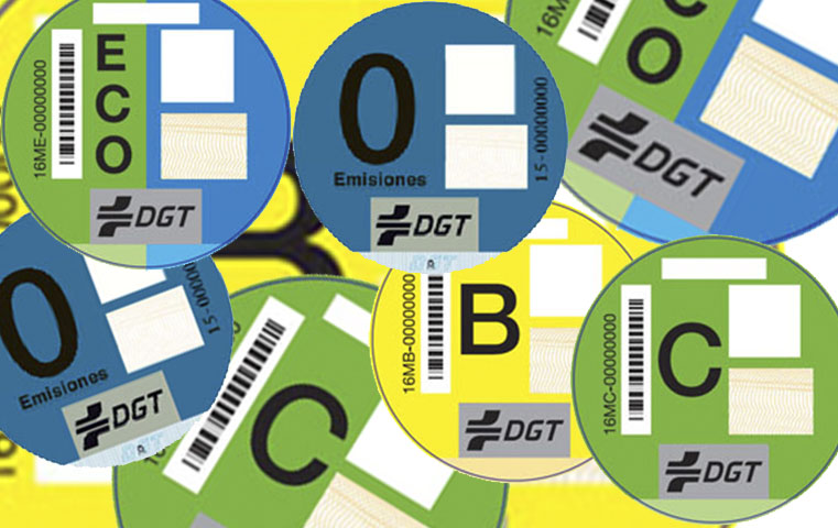Etiquetas DGT Etiquetas DGT