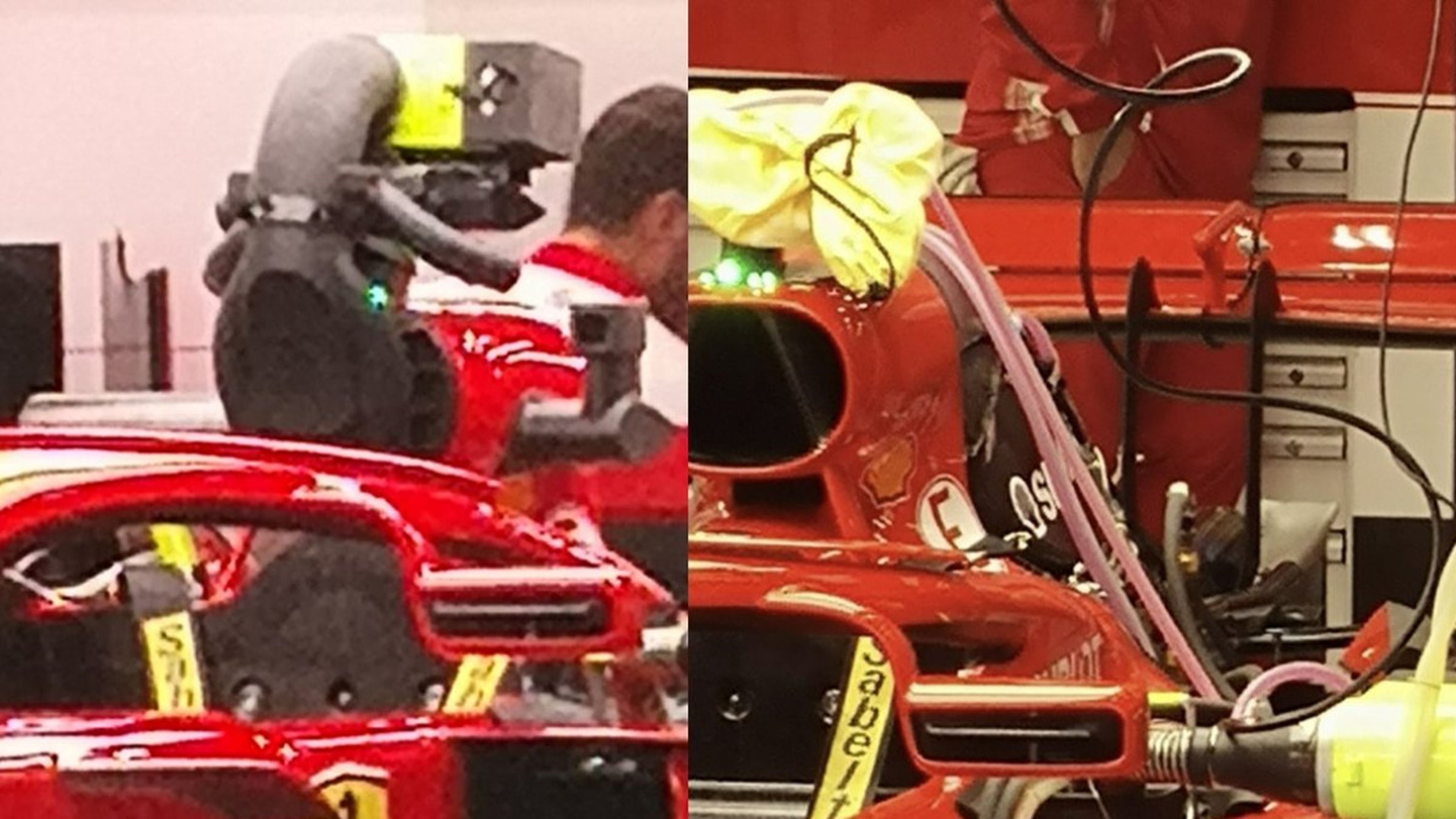 Ferrari tapa sus cámaras, ahora con un air box