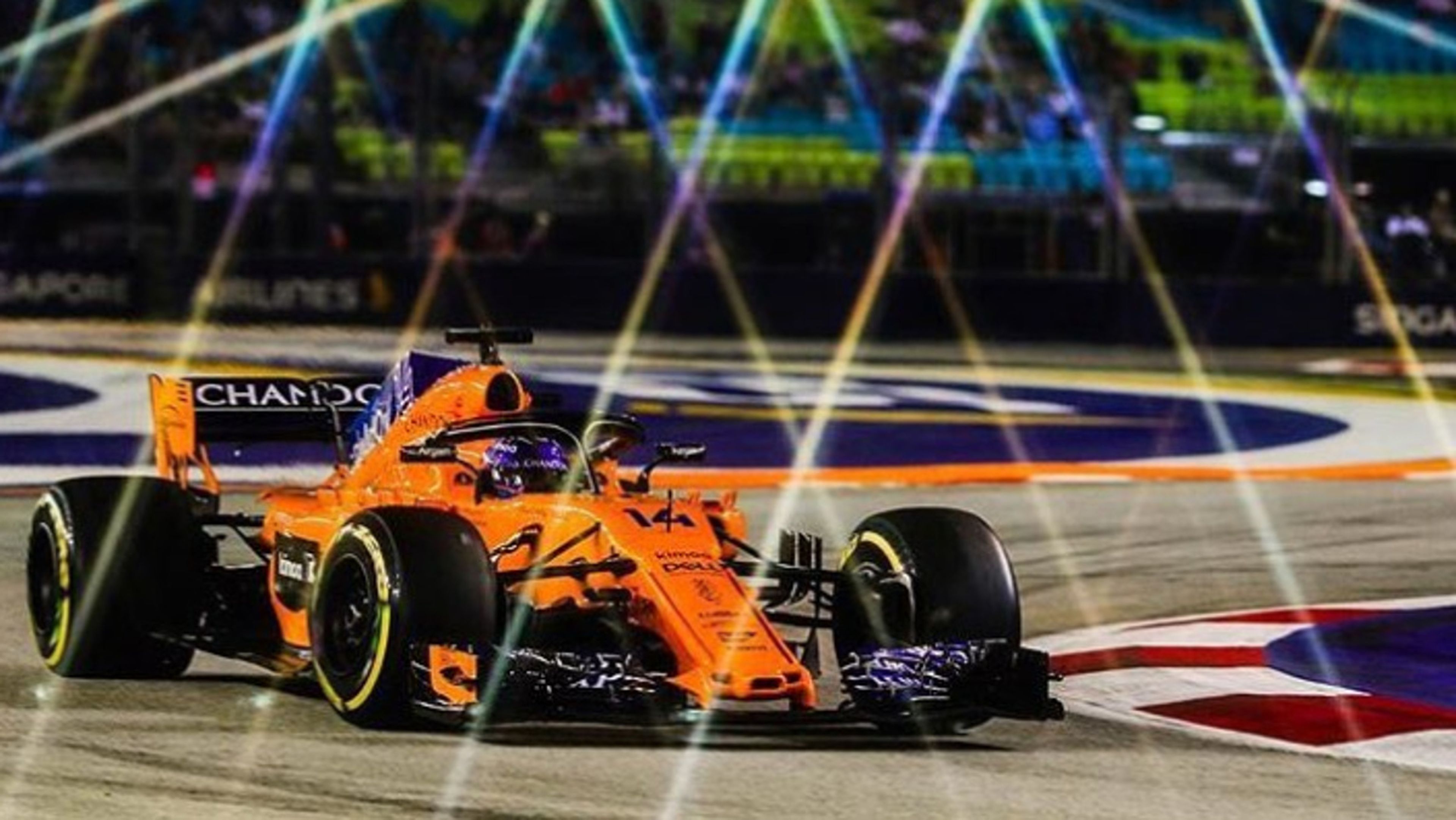 La pequeña victoria de Alonso en Singapur F1 2018