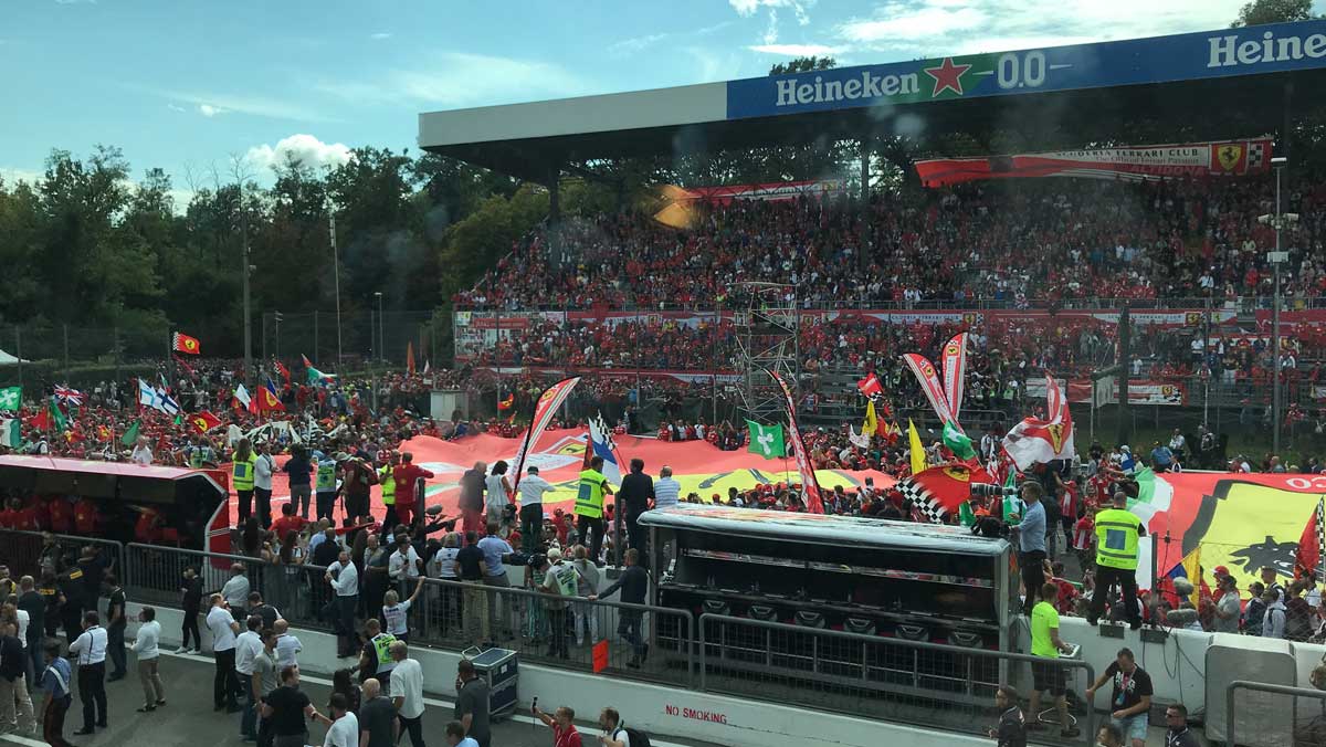 Podio Monza Ferrari Podio Monza Ferrari