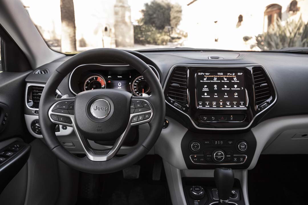 Prueba Jeep Cherokee 2018 interior Prueba Jeep Cherokee 2018 interior