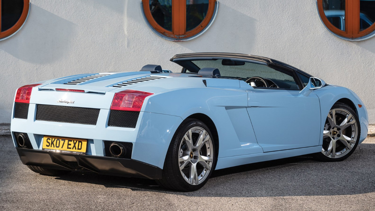 Subasta del Lamborghuni Gallardo de Rod Stewart: zaga Subasta del Lamborghuni Gallardo de Rod Stewart: zaga