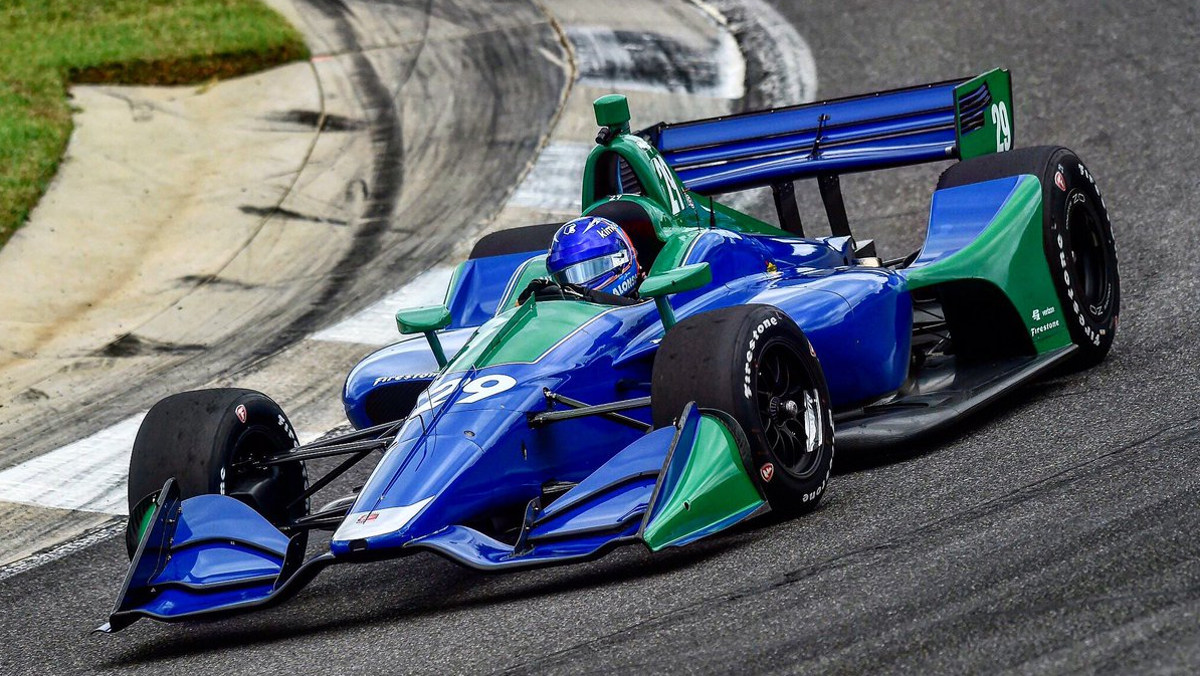 Test de Alonso en la IndyCar Test de Alonso en la IndyCar